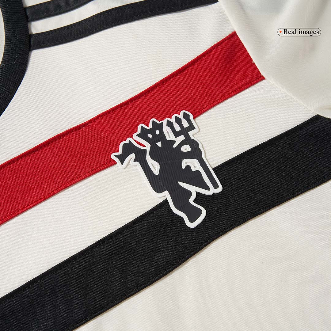 Kid's Manchester United Third Away Soccer Jersey Kit(Jersey+Shorts+Socks) 2024/25 footmaillots.fr