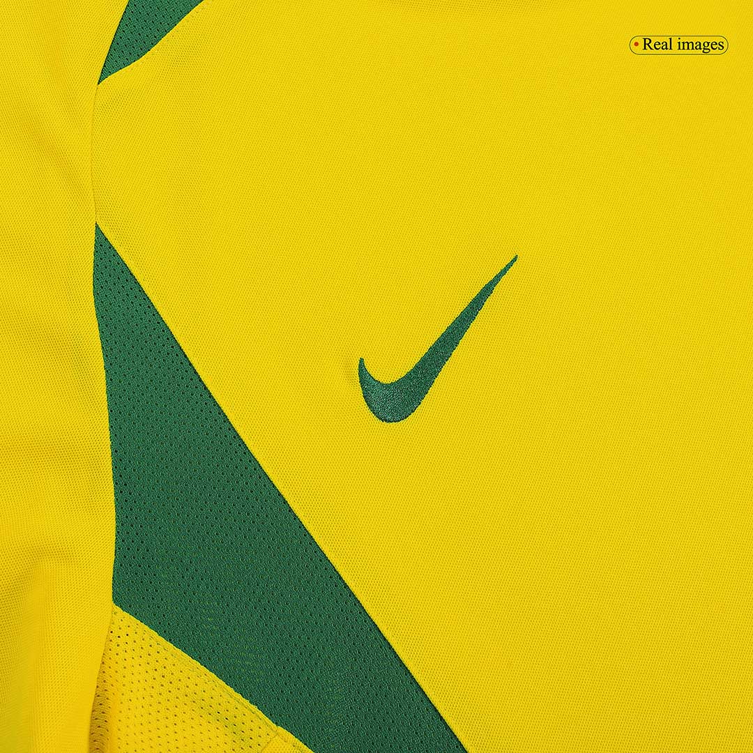 Retro CAFU #2 2002/03 Brazil Home Soccer Jersey footmaillots.fr