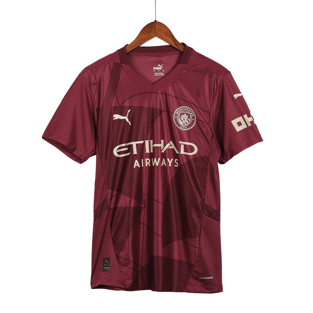 Player Version Manchester City Third Away Soccer Jersey 2024/25 footmaillots.fr