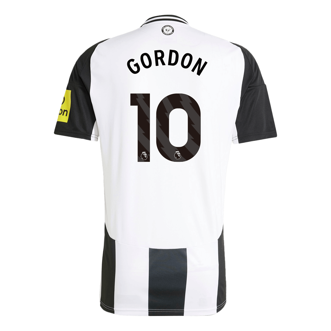 GORDON #10 Newcastle United Home Soccer Jersey 2024/25 footmaillots.fr