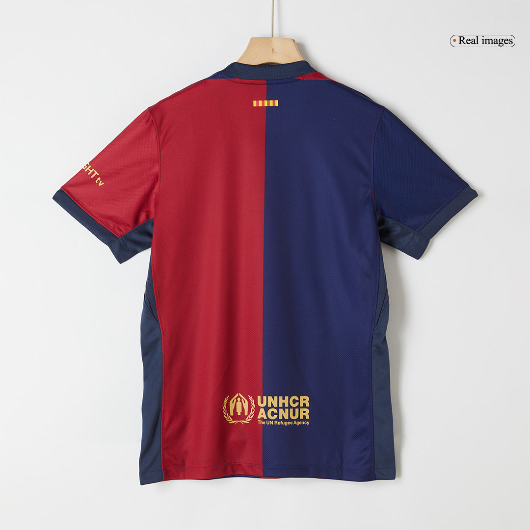 Barcelona Home Soccer Jersey 2024/25 - COLDPLAY footmaillots.fr