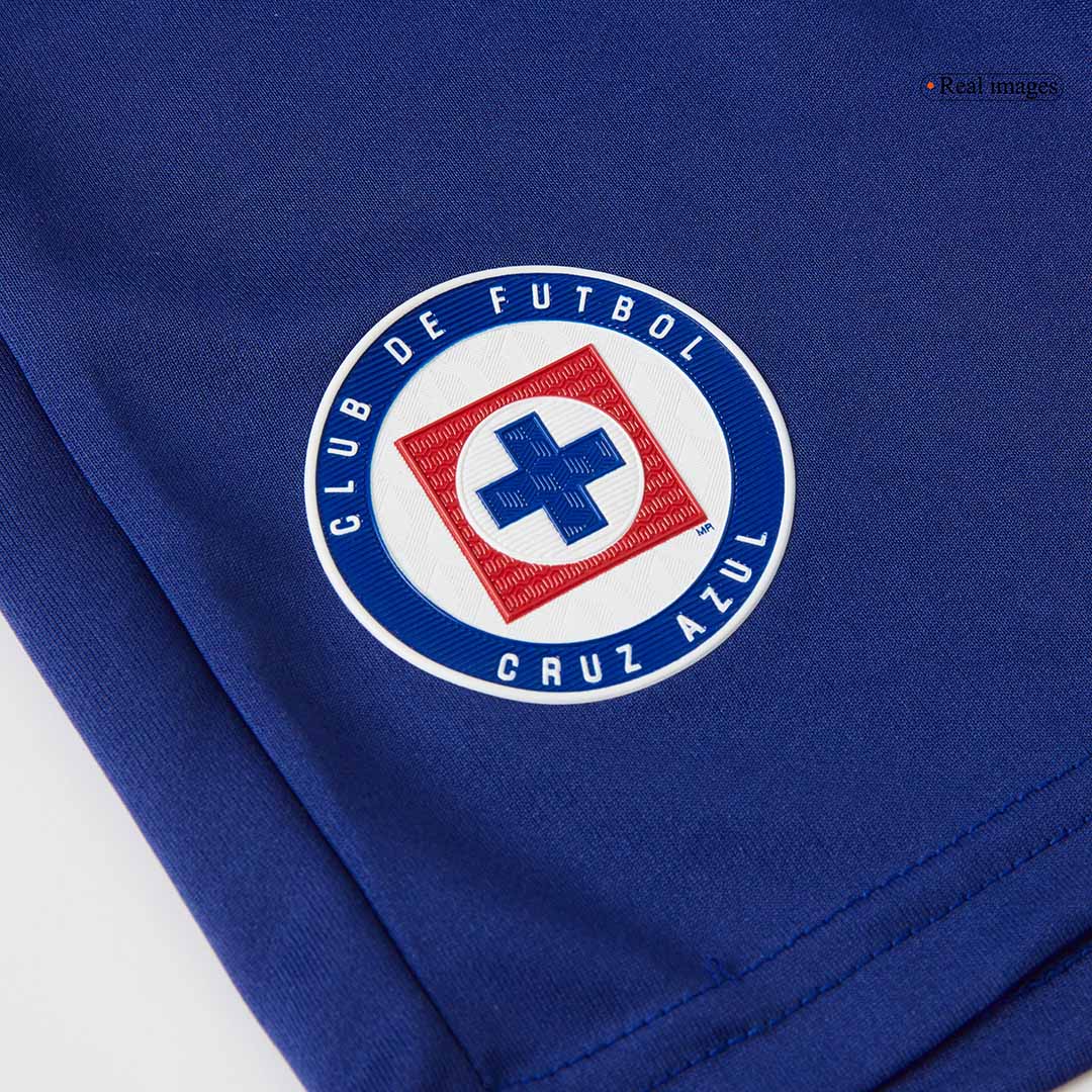Kid's Cruz Azul Third Away Soccer Jersey Kit(Jersey+Shorts) 2024/25 footmaillots.fr