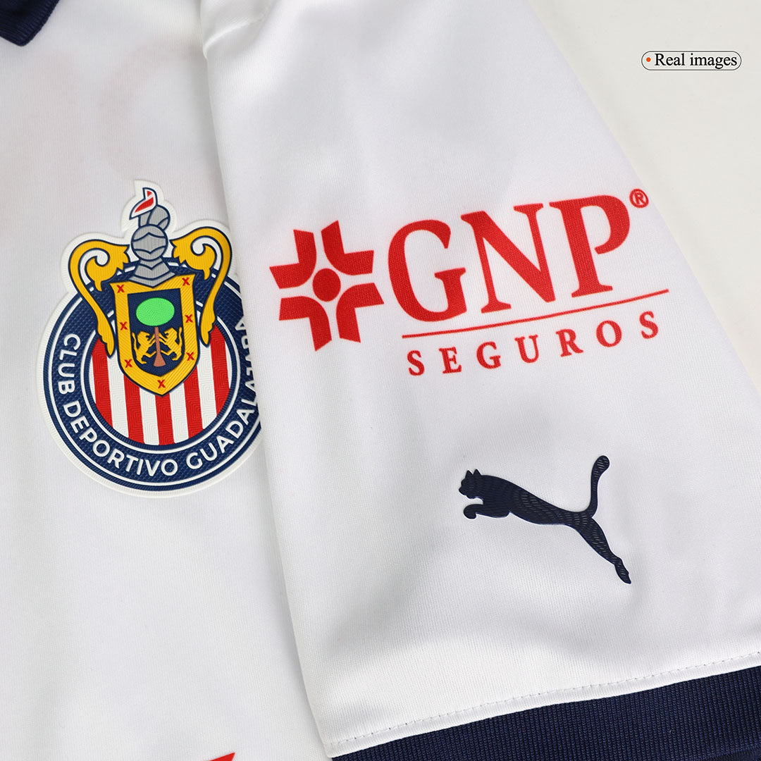 Player Version Chivas Away Soccer Jersey 2024/25 footmaillots.fr