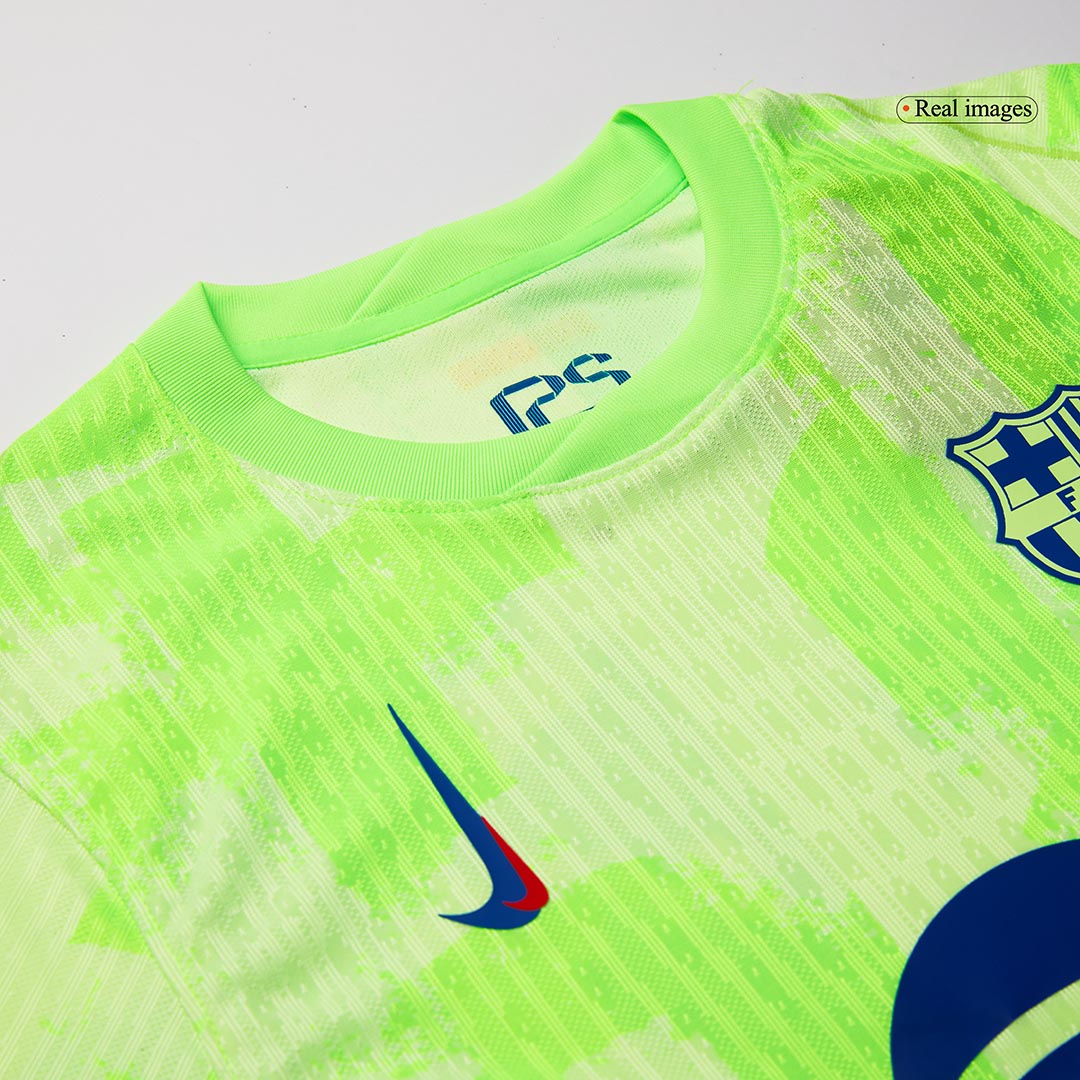 Player Version Barcelona Third Away Soccer Jersey 2024/25-?Spotify Logo Without Text? footmaillots.fr