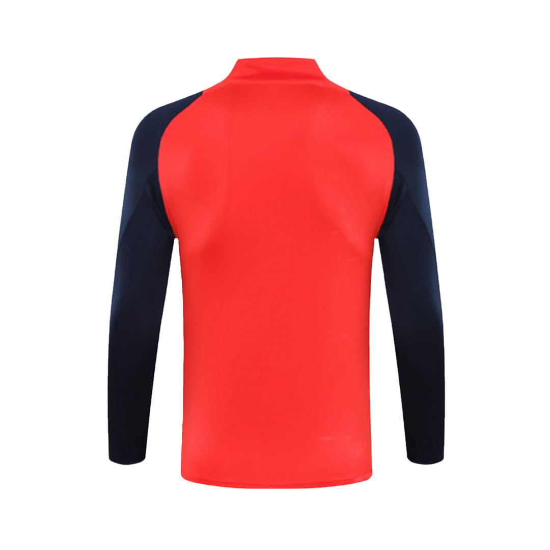 Manchester United Zipper Sweatshirt Kit(Top+Pants) 2024/25 footmaillots.fr