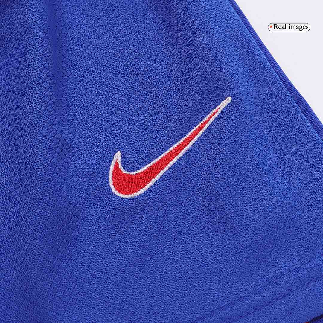 Kid's Atletico Madrid Home Soccer Jersey Kit(Jersey+Shorts) 2024/25 footmaillots.fr
