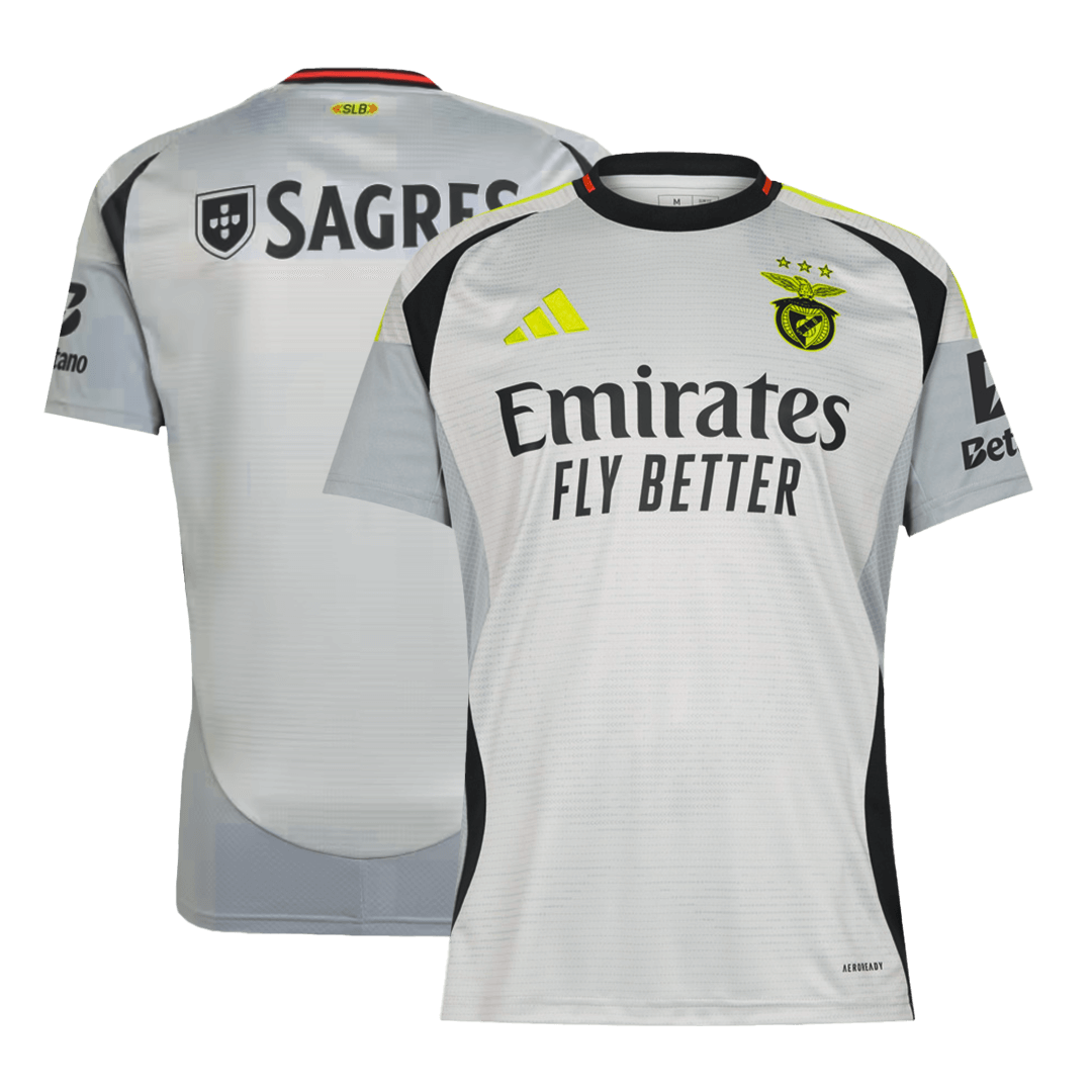 Benfica Third Away Soccer Jersey 2024/25 footmaillots.fr