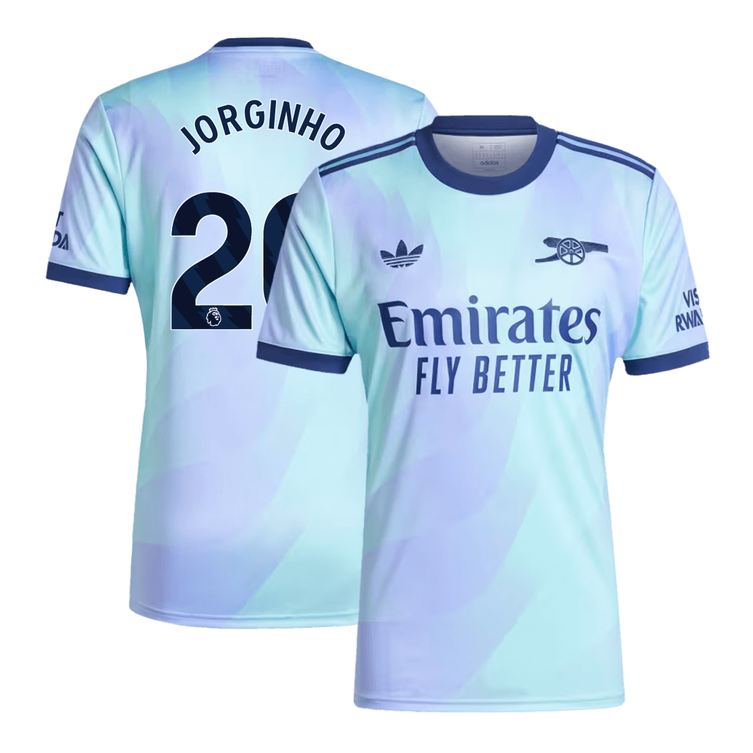 JORGINHO #20 Arsenal Third Away Soccer Jersey 2024/25 footmaillots.fr