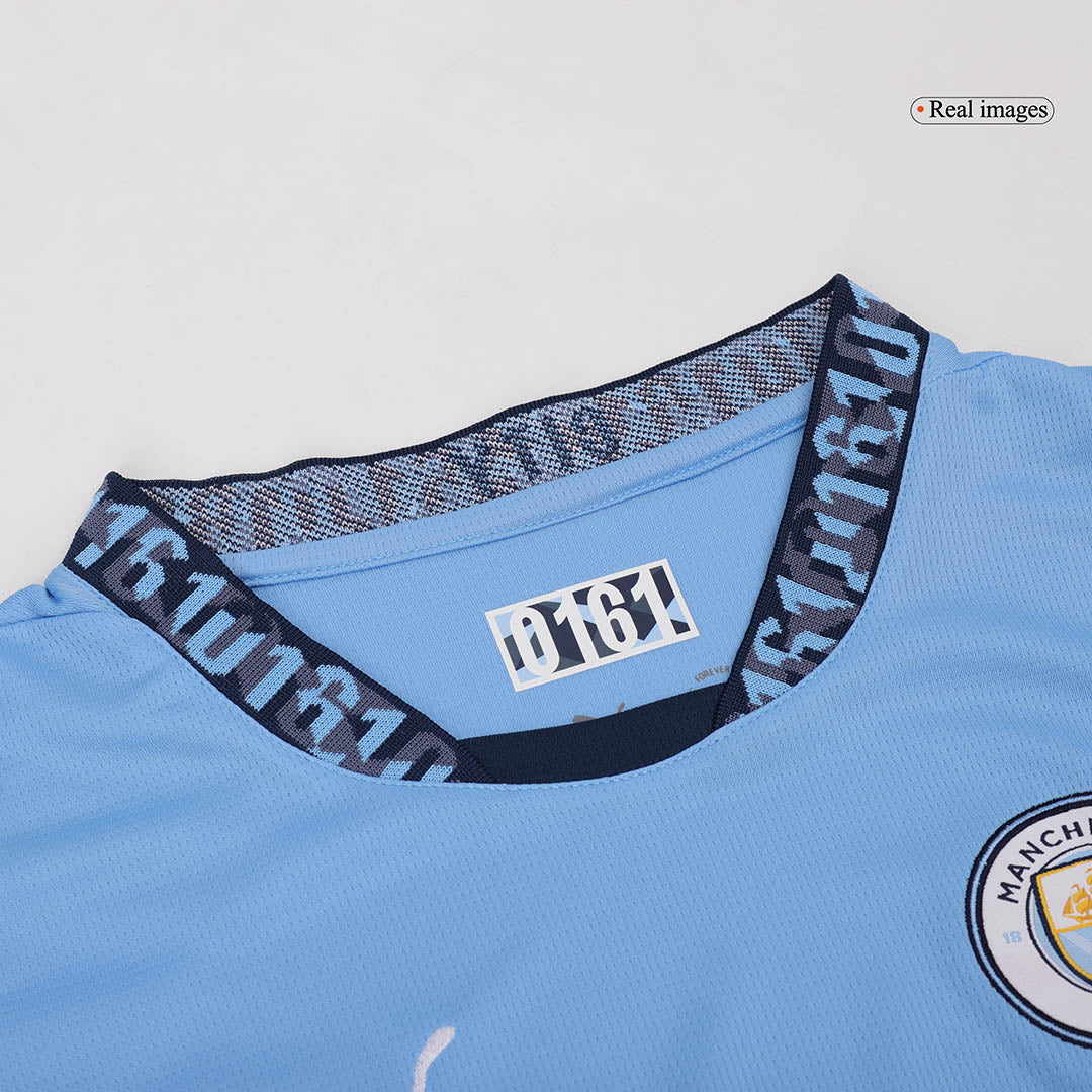 Women's Manchester City Home Soccer Jersey 2024/25 footmaillots.fr