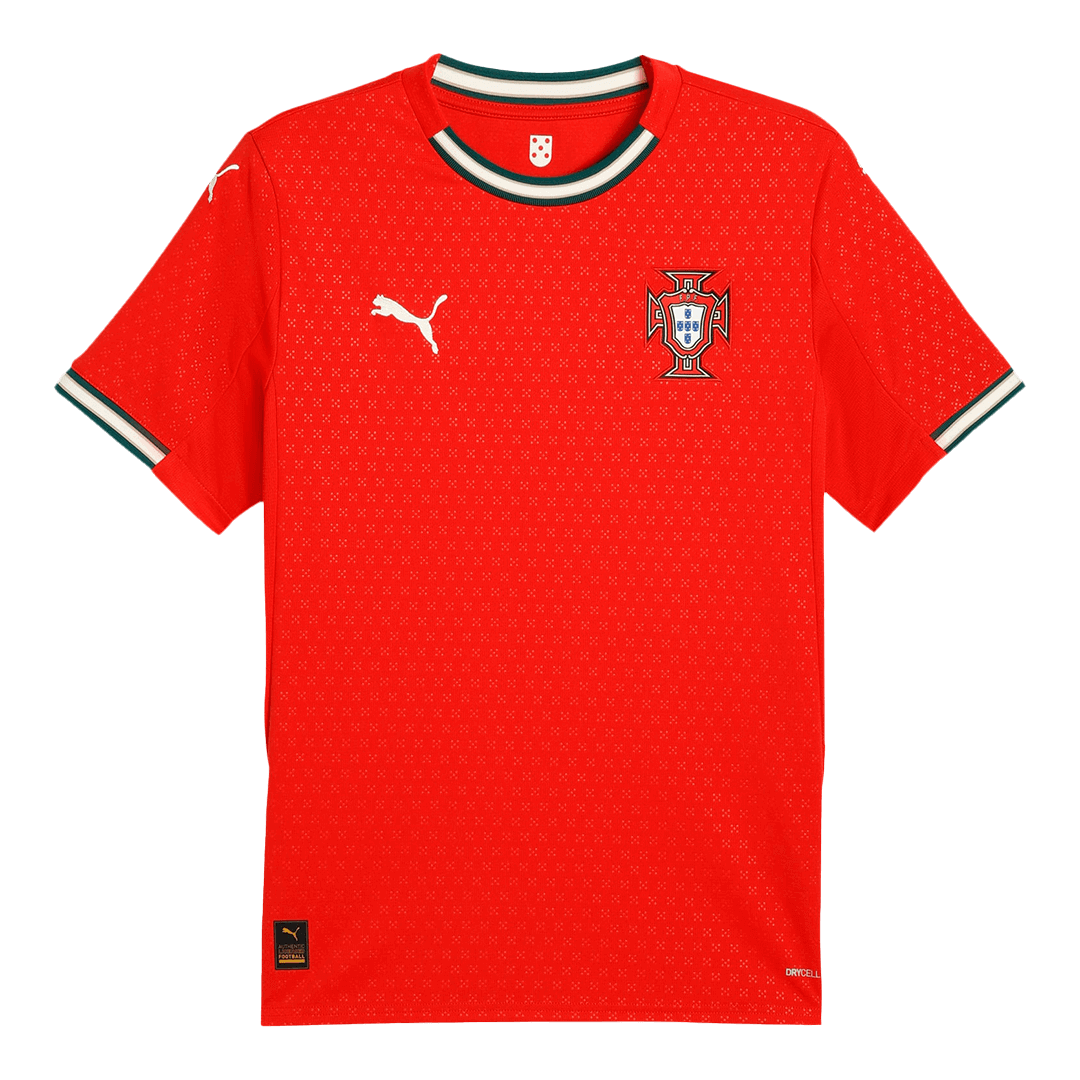 Portugal Home Soccer Jersey 2025 footmaillots.fr