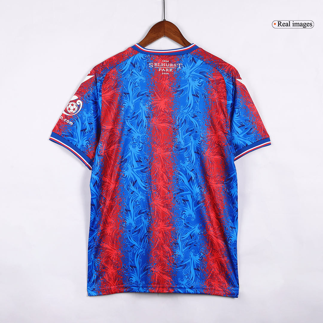 Crystal Palace Home Soccer Jersey 2024/25 footmaillots.fr