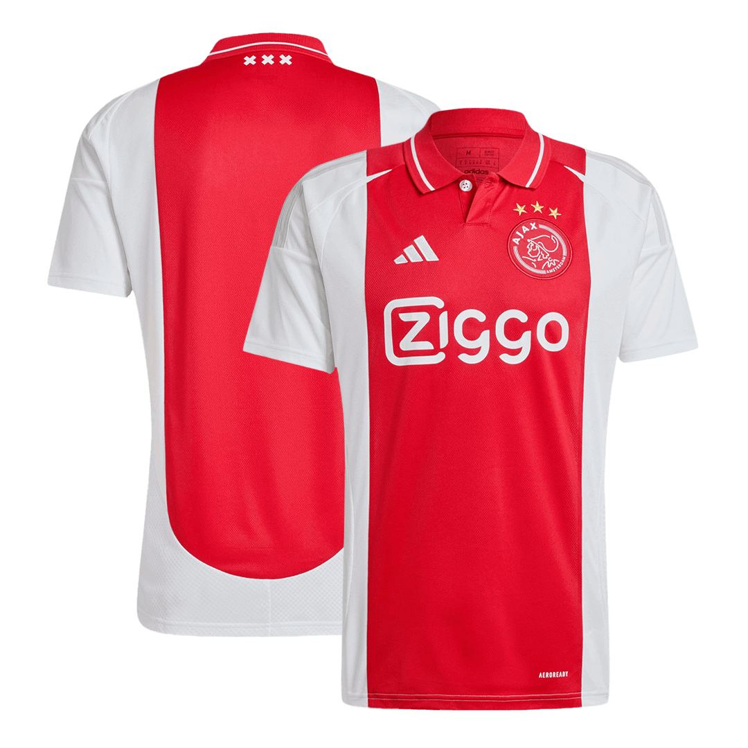 Ajax Home Soccer Jersey 2024/25 footmaillots.fr