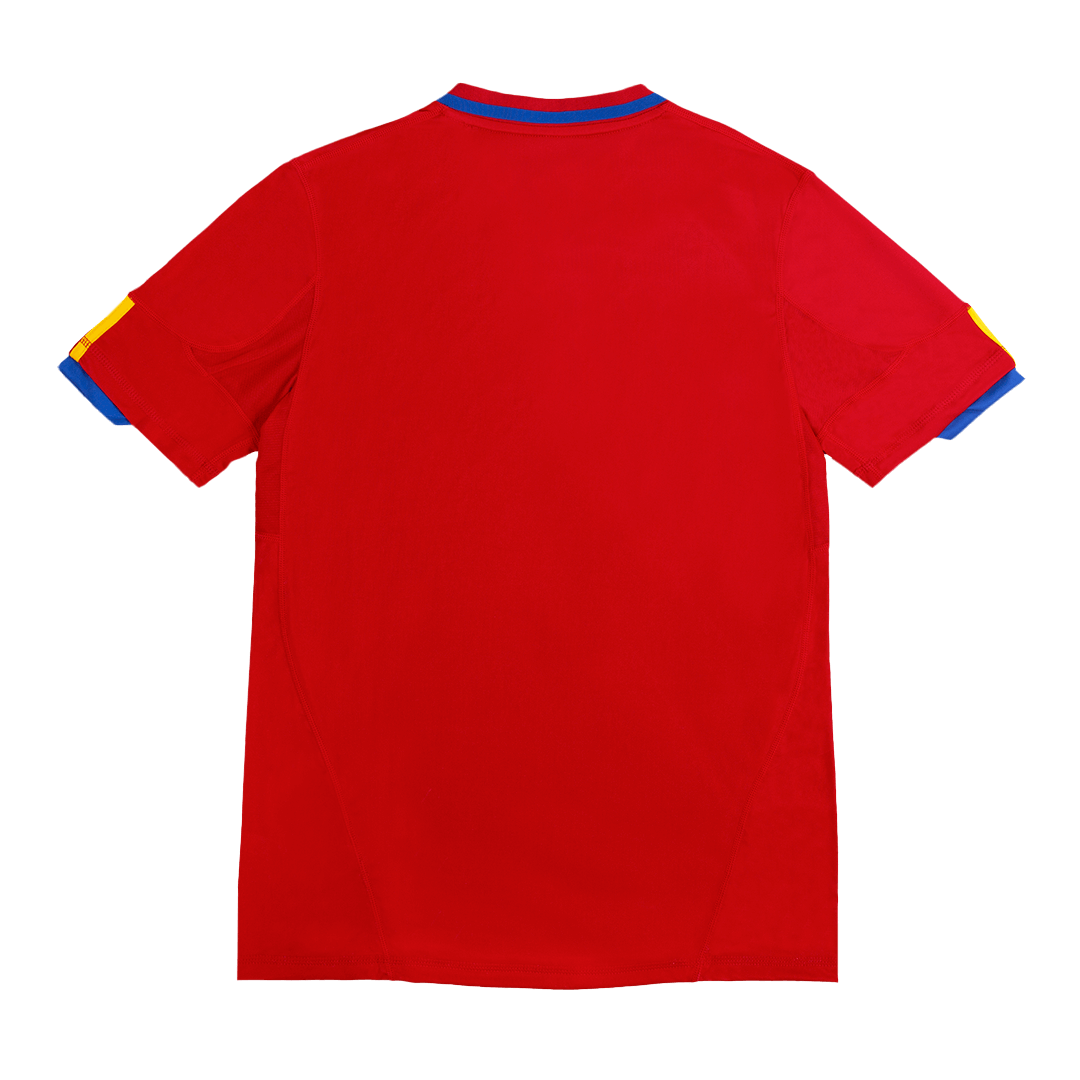 Retro 2010 Spain Home Soccer Jersey footmaillots.fr