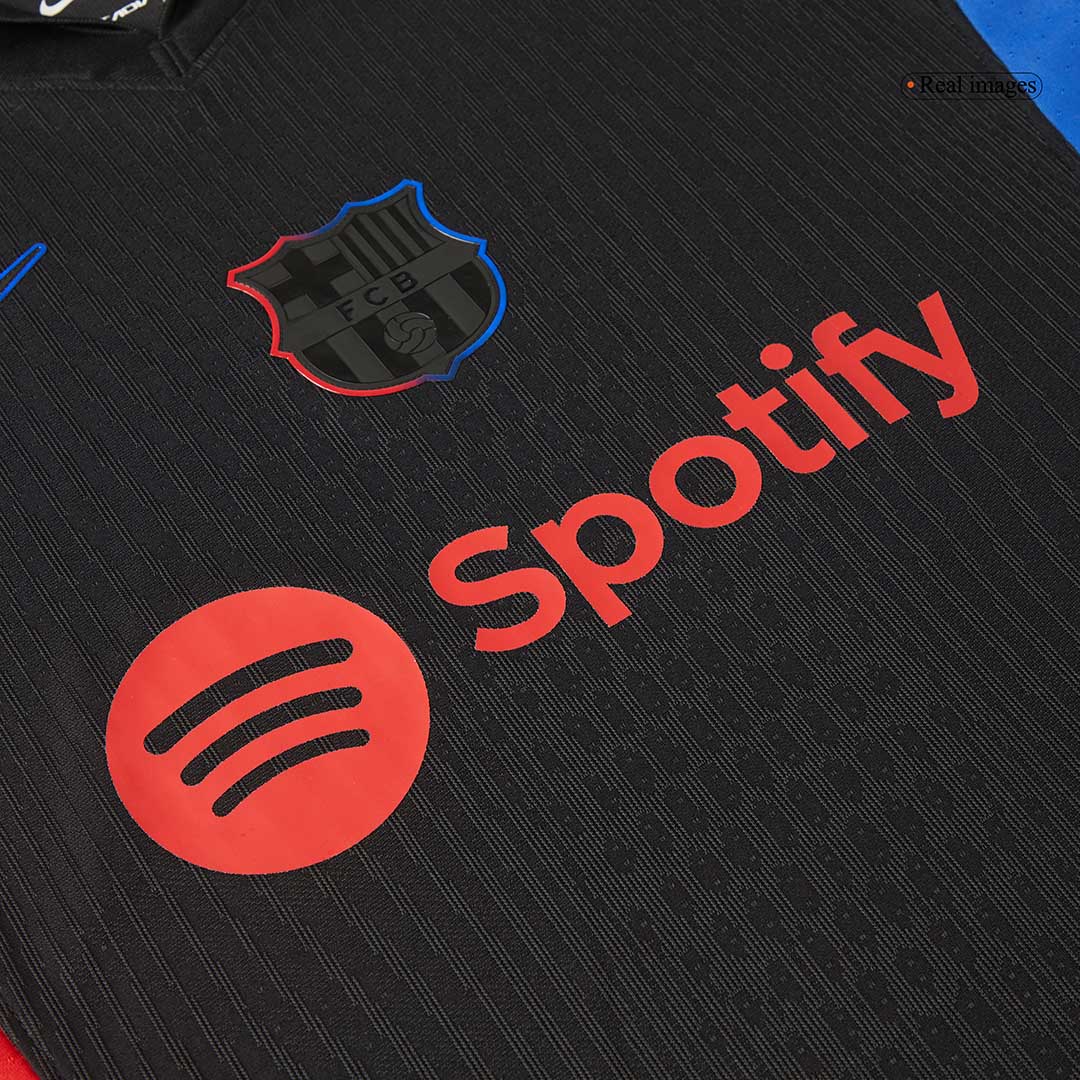Player Version LAMINE YAMAL #19 Barcelona Away Soccer Jersey 2024/25k - UCL?Spotify Logo Without Text? footmaillots.fr