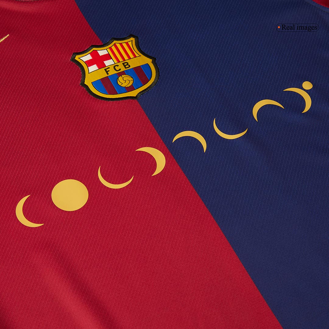 Barcelona Home Soccer Jersey 2024/25 - COLDPLAY footmaillots.fr