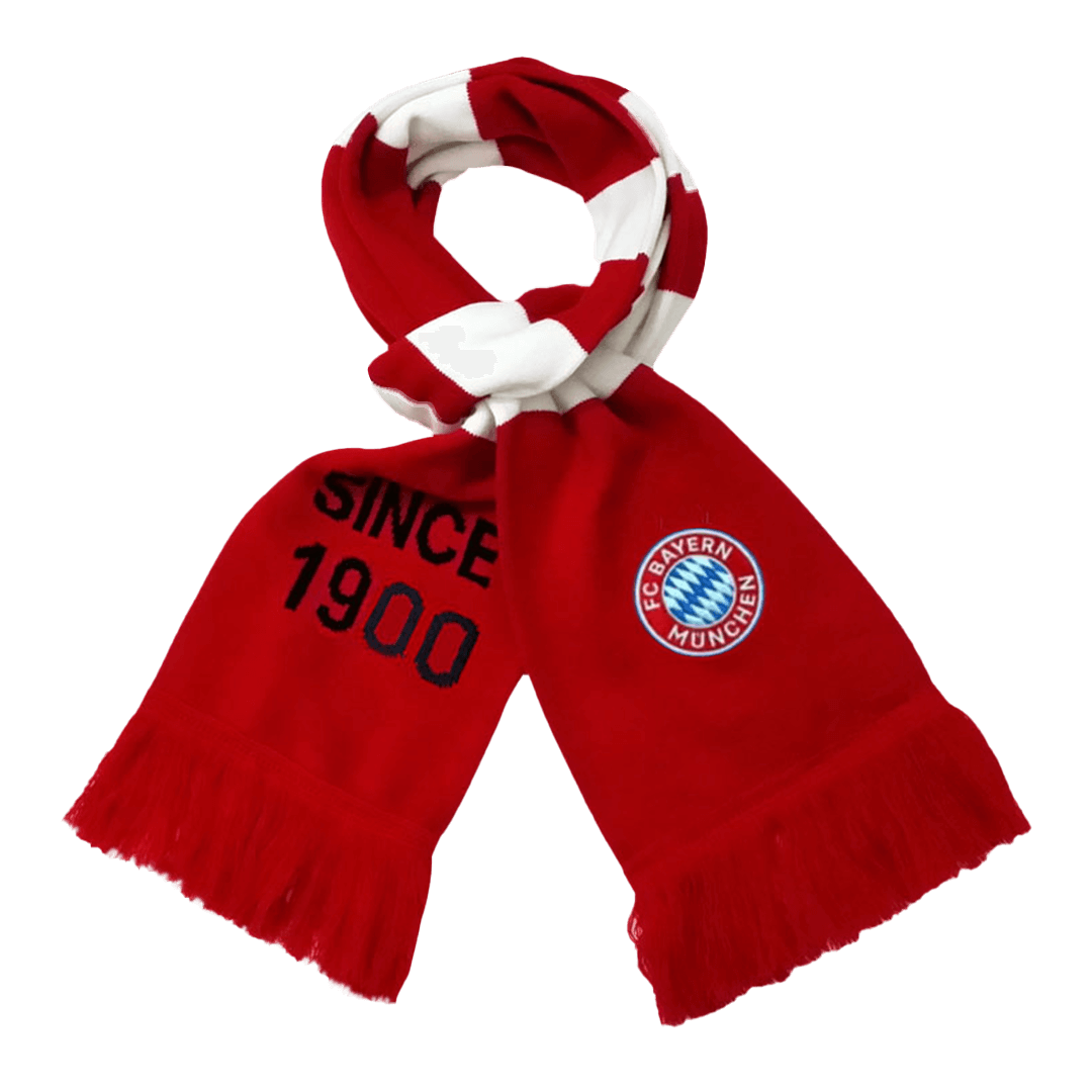 Bayern Munich Soccer knitting Scarf Red&White footmaillots.fr