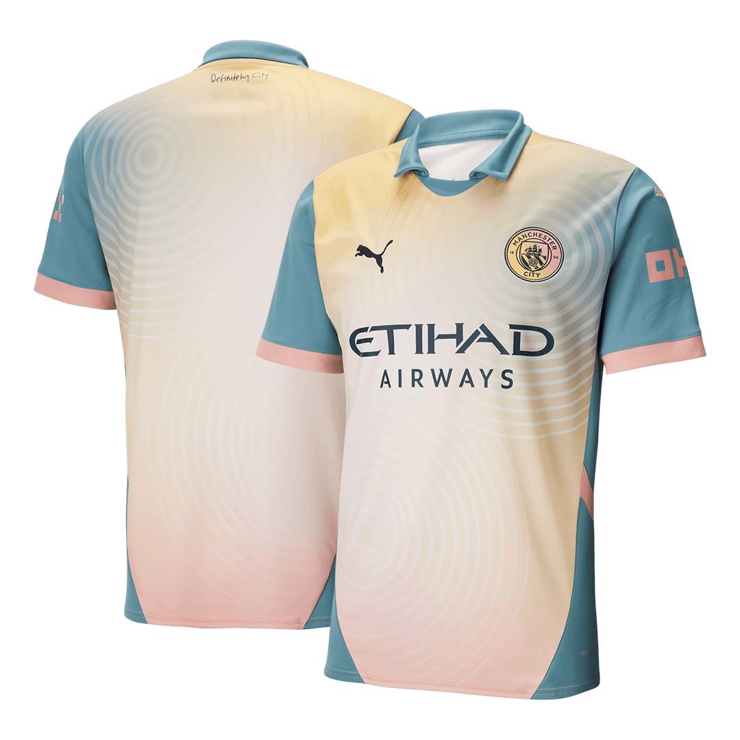 Manchester City Fourth Away Soccer Jersey 2024/25 - Definitely City footmaillots.fr