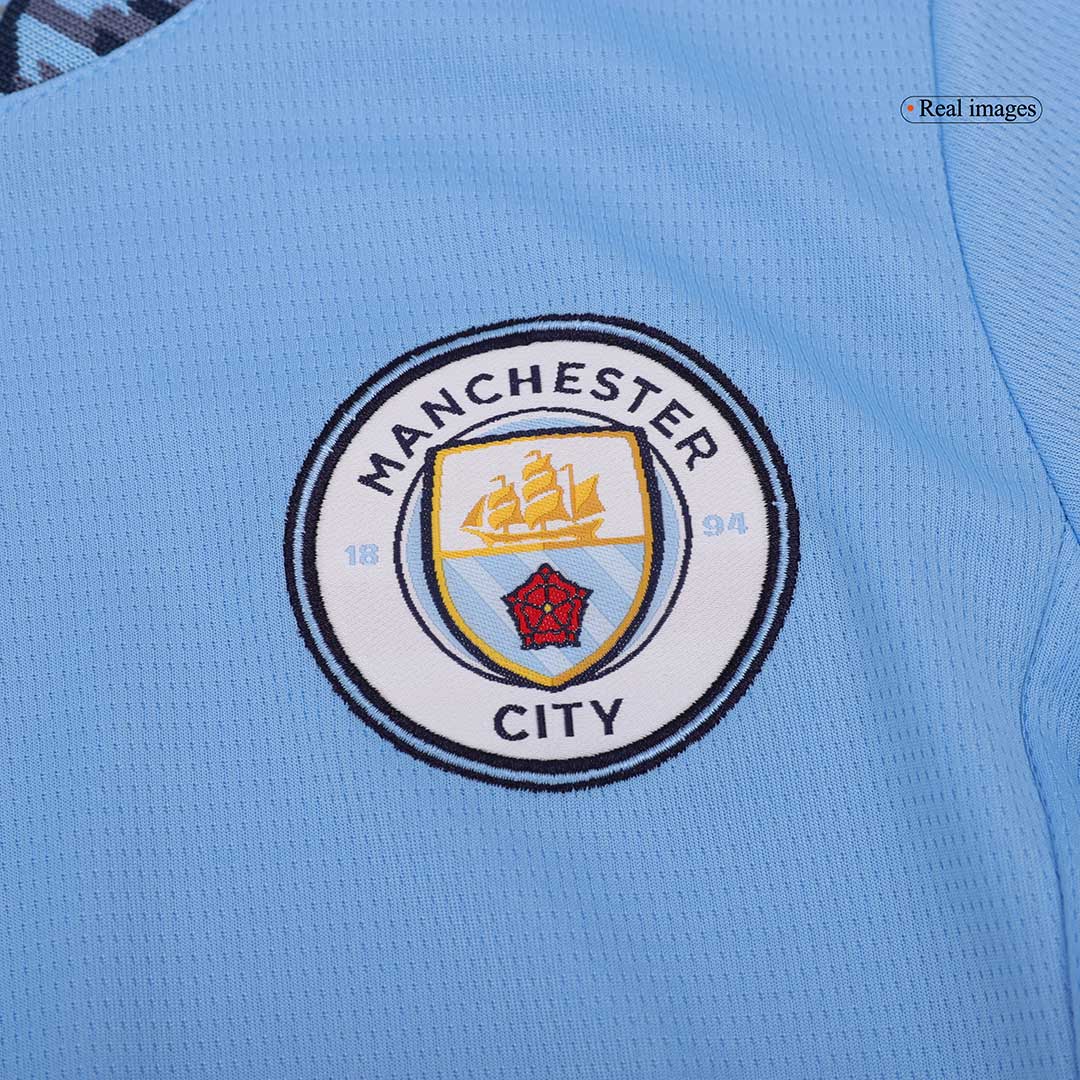 Women's Manchester City Home Soccer Jersey 2024/25 footmaillots.fr