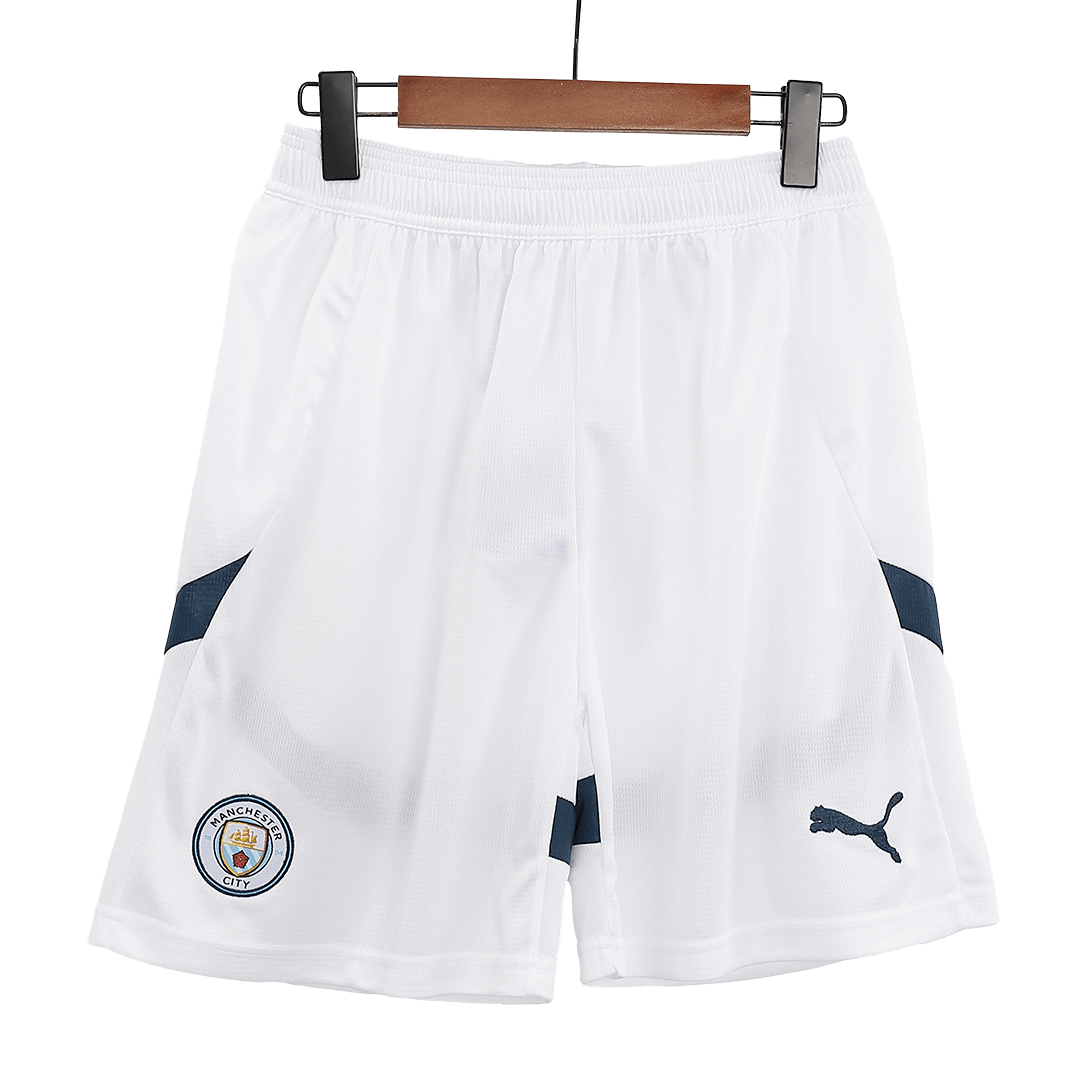 Manchester City Home Soccer Shorts 2024/25 footmaillots.fr