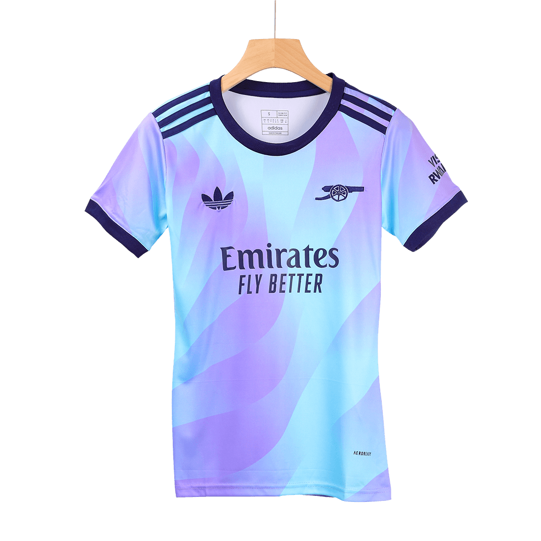 Women's Arsenal Third Away Soccer Jersey 2024/25 footmaillots.fr