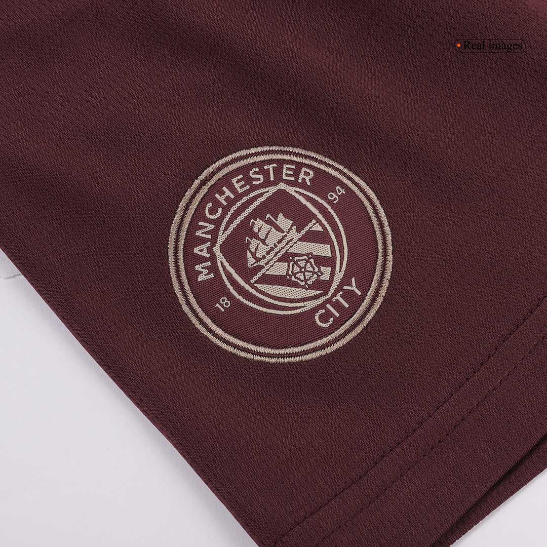 Manchester City Third Away Soccer Shorts 2024/25 footmaillots.fr