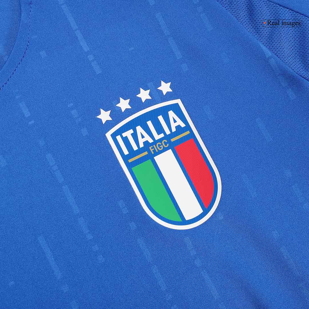 Player Version CHIESA #14 Italy Home Soccer Jersey Euro 2024 footmaillots.fr