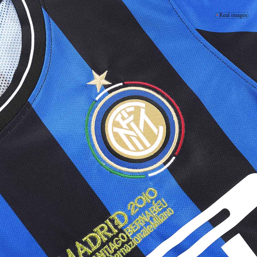 Retro 2009/10 Inter Milan Home Soccer Jersey - UCL Final footmaillots.fr