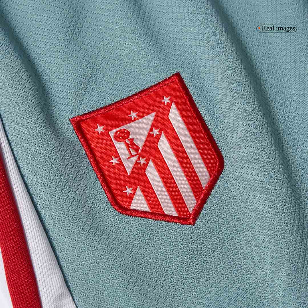 Kid's Atletico Madrid Away Soccer Jersey Kit(Jersey+Shorts+Socks) 2024/25 footmaillots.fr