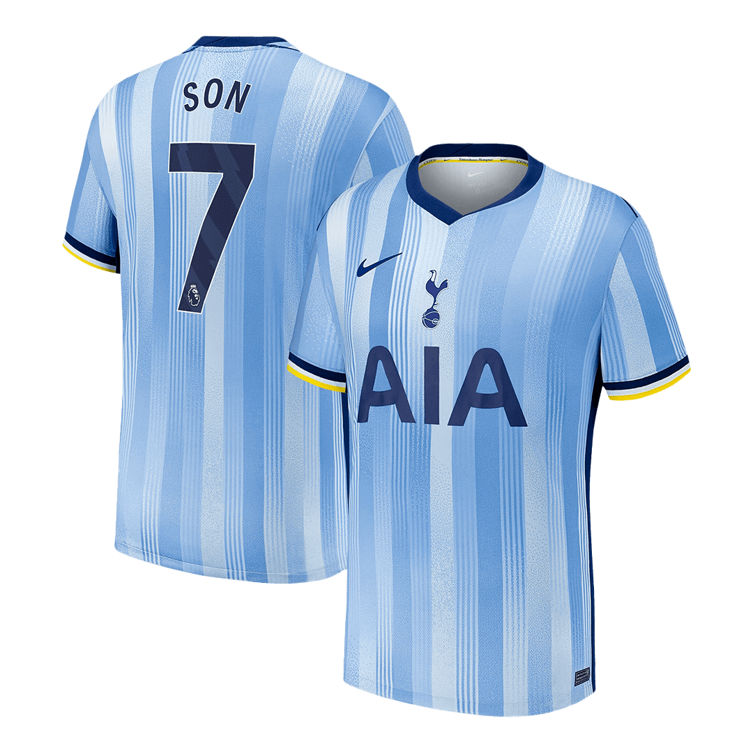 SON #7 Tottenham Hotspur Away Soccer Jersey 2024/25 footmaillots.fr