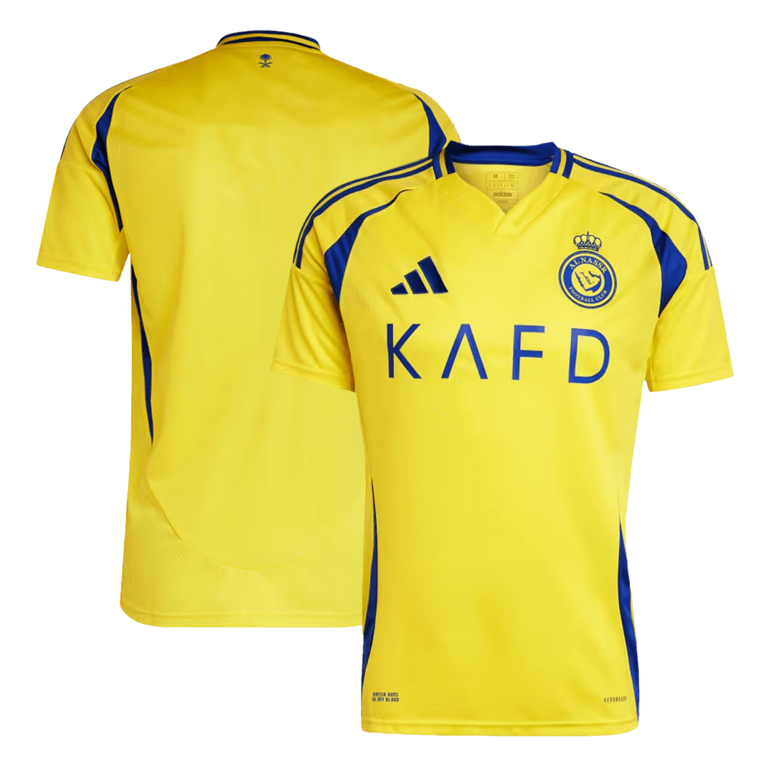 Al Nassr Home Soccer Jersey 2024/25 footmaillots.fr