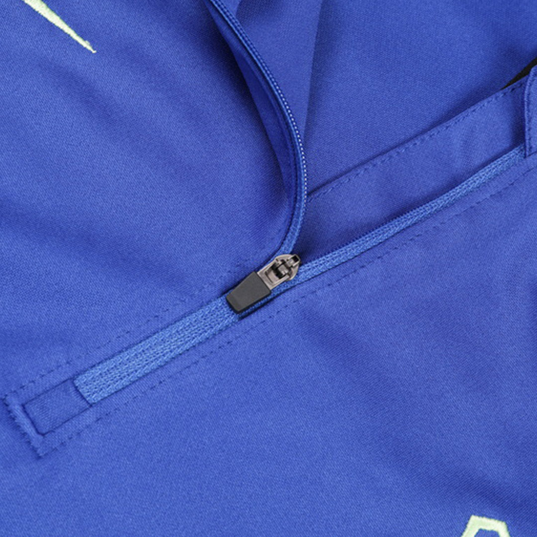 Barcelona Zipper Sweatshirt Kit(Top+Pants) 2024/25 footmaillots.fr