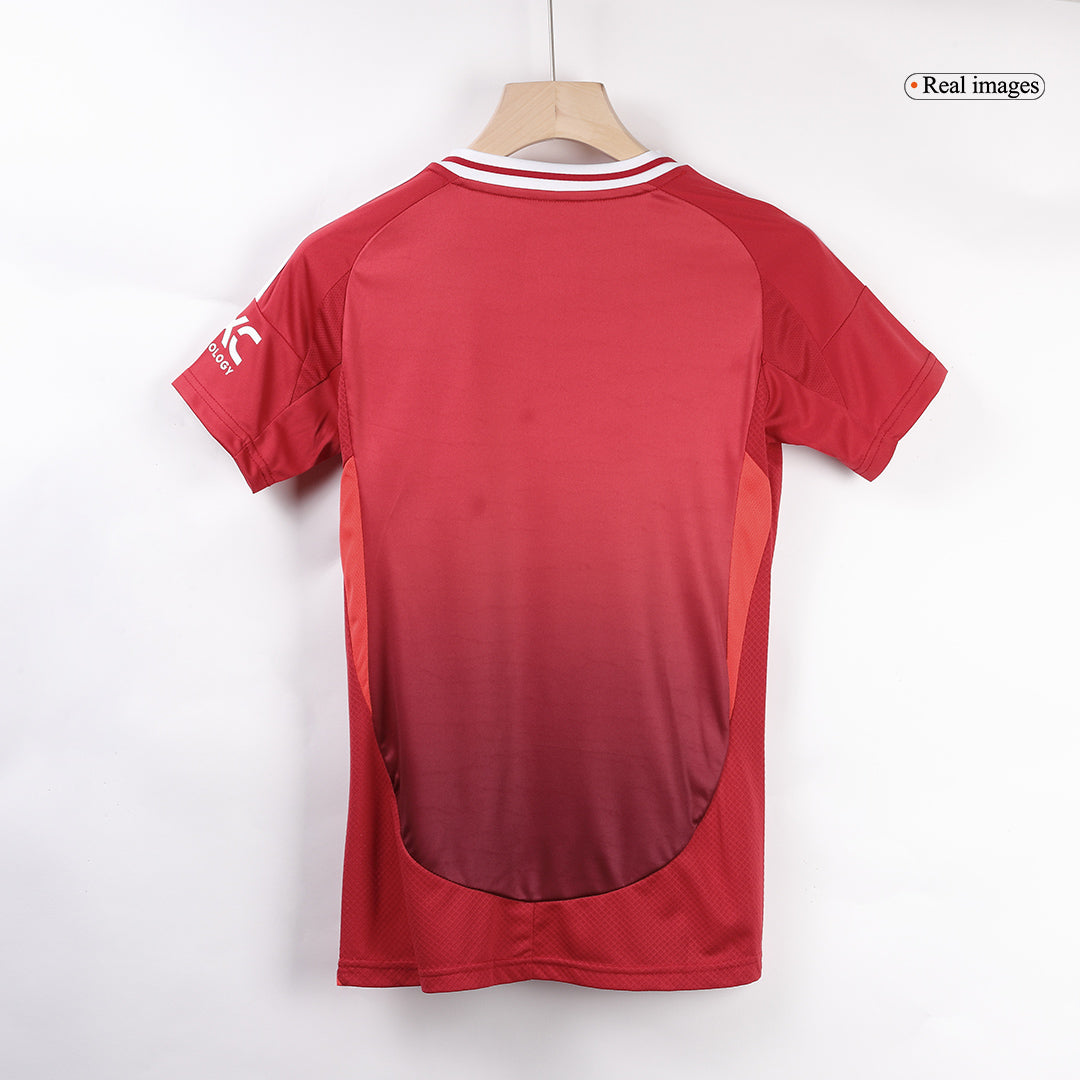 Women's Manchester United Home Soccer Jersey 2024/25 footmaillots.fr