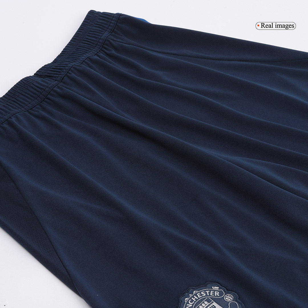 Manchester United Away Soccer Shorts 2024/25 footmaillots.fr