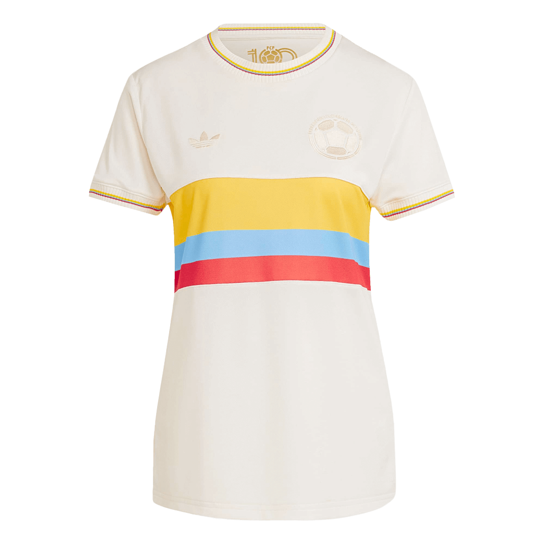 Women's Colombia Soccer Jersey 2024 - 100th Anniversary footmaillots.fr