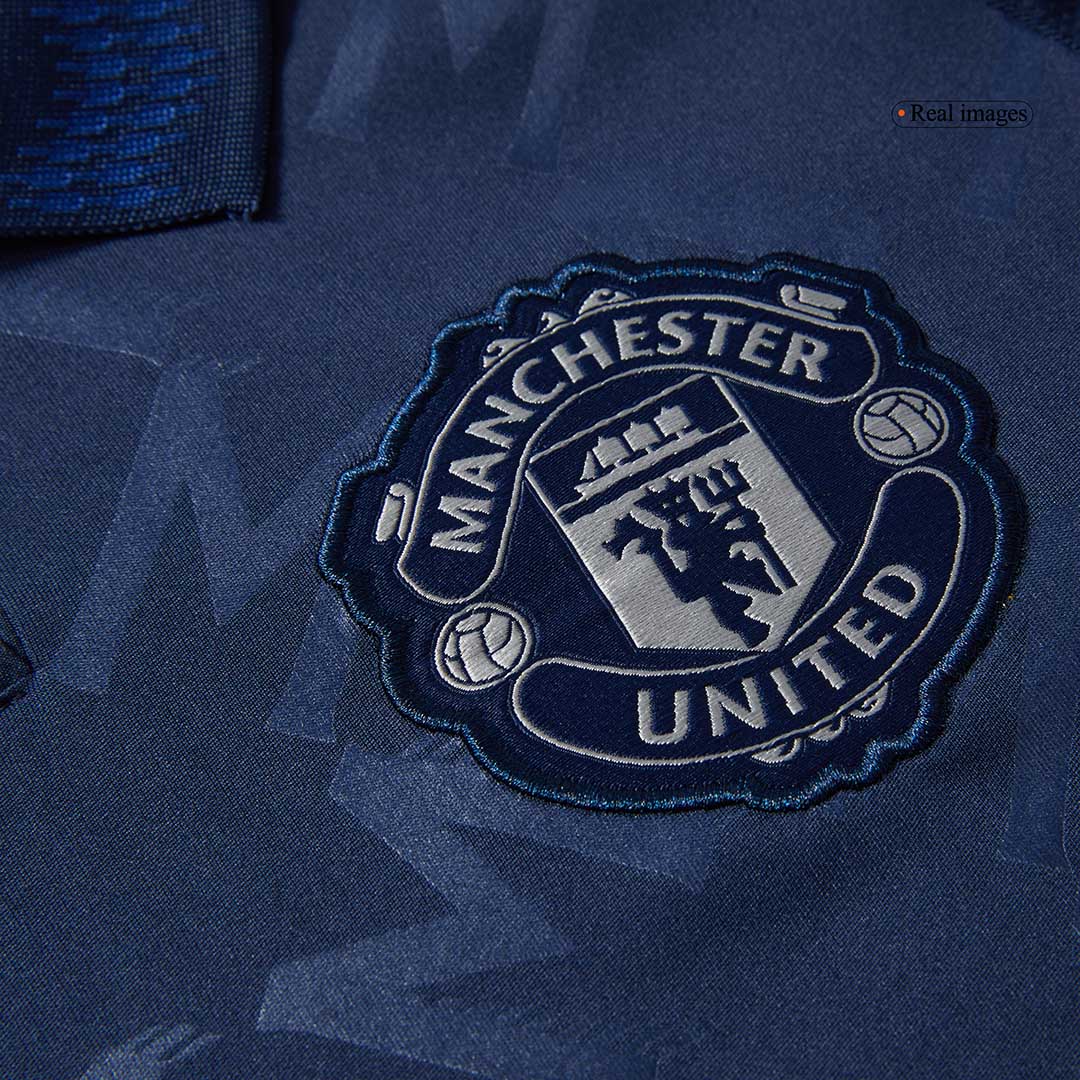 Manchester United Away Long Sleeve Soccer Jersey 2024/25 footmaillots.fr