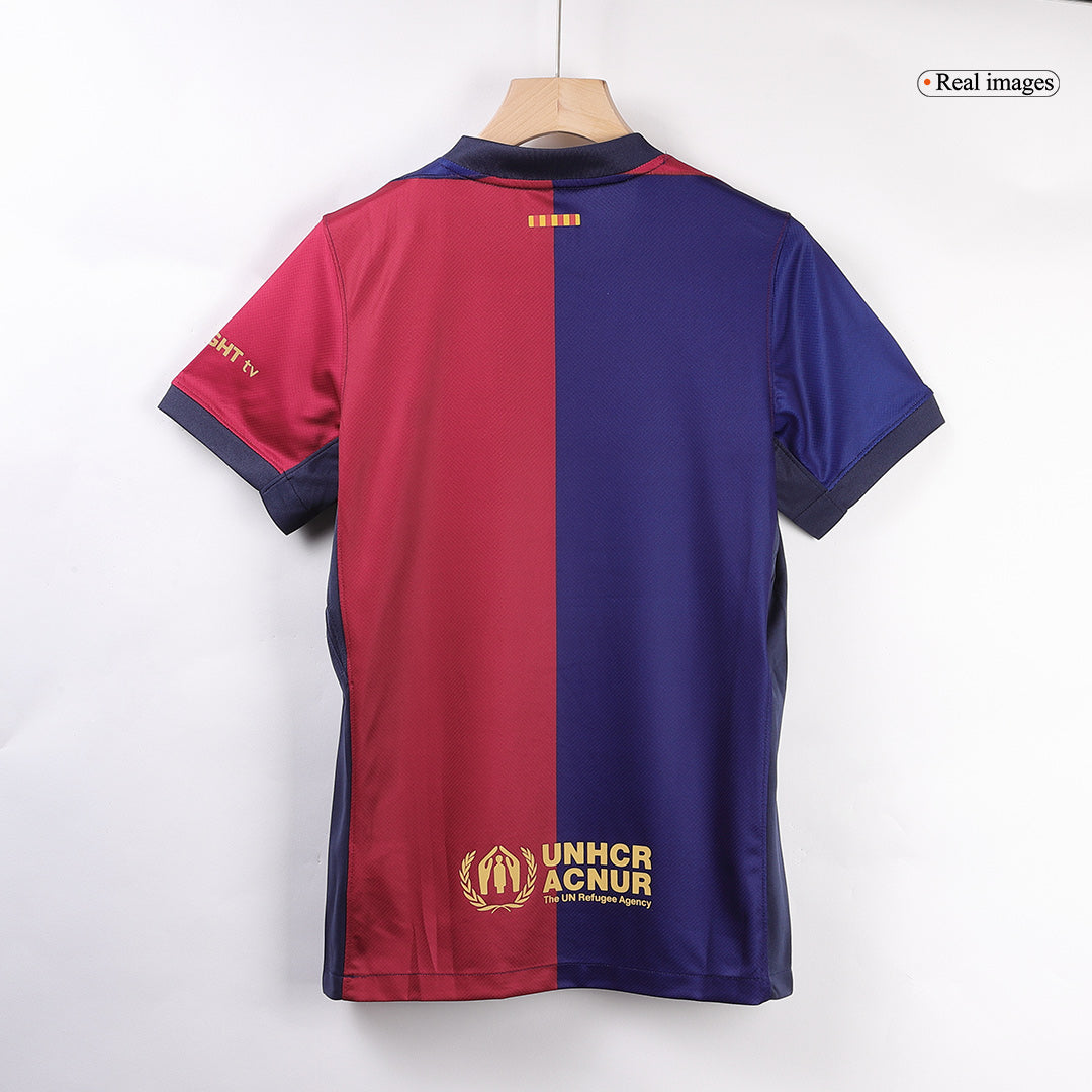 COLDPLAY #10 Barcelona Home Soccer Jersey 2024/25 footmaillots.fr