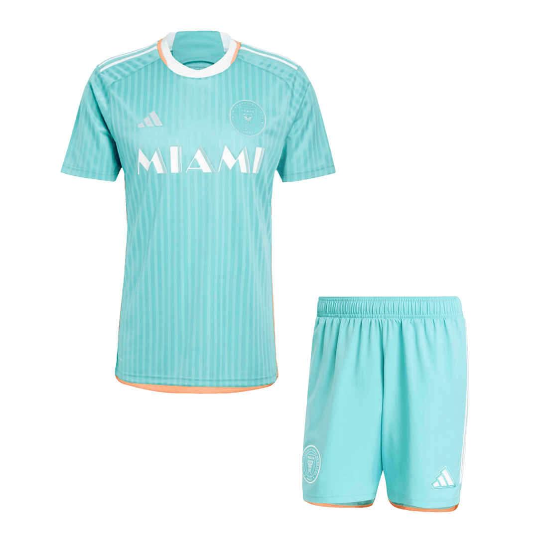 Inter Miami CF Third Away Soccer Jersey Kit(Jersey+Shorts) 2024 footmaillots.fr