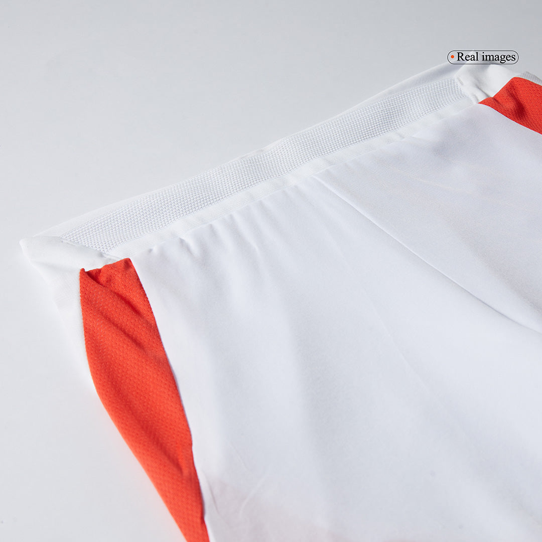 Player Version Manchester United Home Soccer Shorts 2024/25 footmaillots.fr