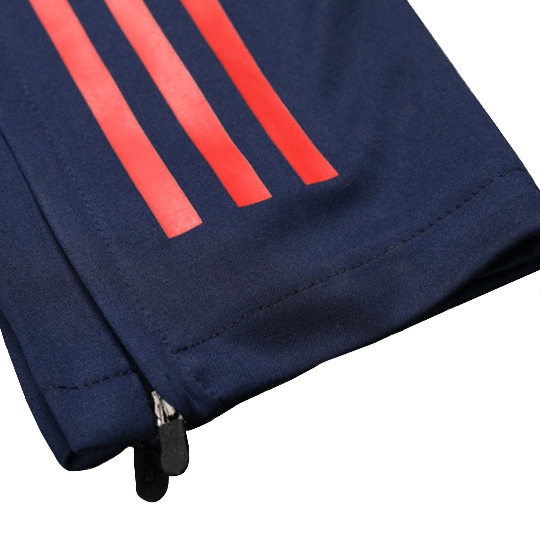 Manchester United Zipper Sweatshirt Kit(Top+Pants) 2024/25 footmaillots.fr
