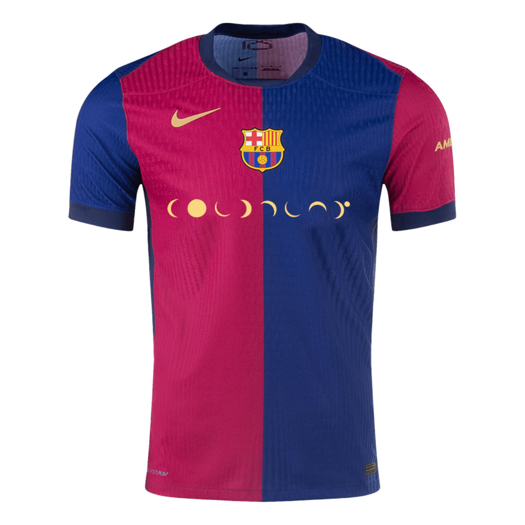 Player Version Barcelona Home Soccer Jersey 2024/25 - COLDPLAY footmaillots.fr