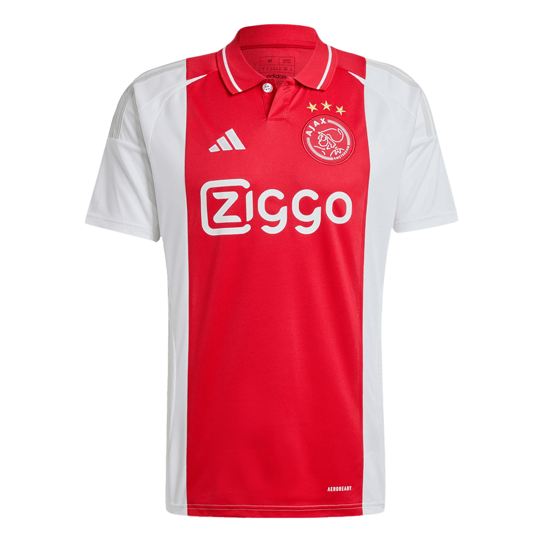 Ajax Home Soccer Jersey 2024/25 footmaillots.fr