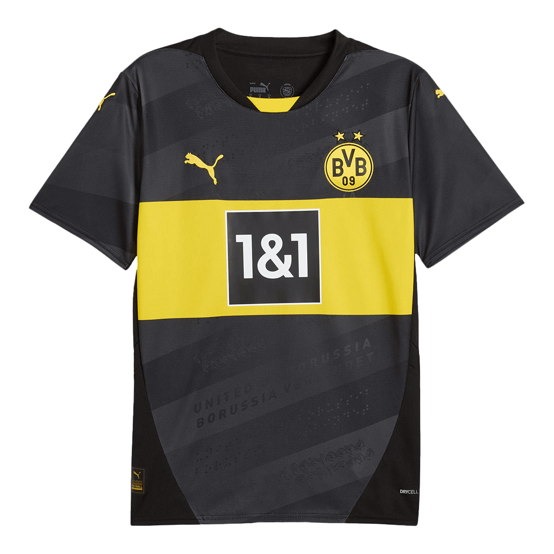 Borussia Dortmund Away Soccer Jersey 2024/25 footmaillots.fr