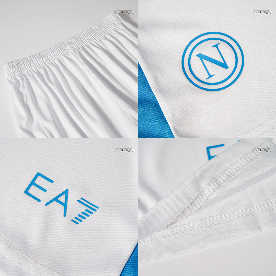 Kid's Napoli Home Soccer Jersey Kit(Jersey+Shorts) 2024/25 footmaillots.fr