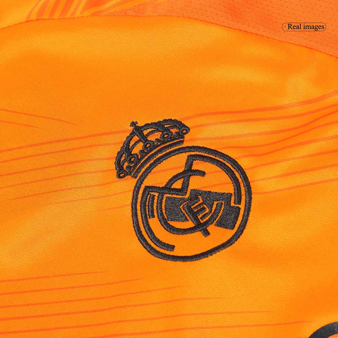 Real Madrid Away Long Sleeve Soccer Jersey 2024/25 footmaillots.fr