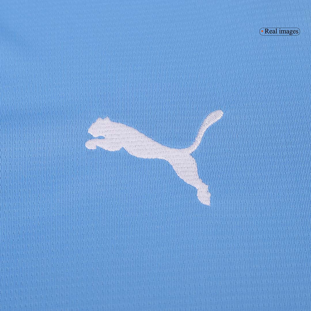 Manchester City Home Long Sleeve Soccer Jersey 2024/25 footmaillots.fr