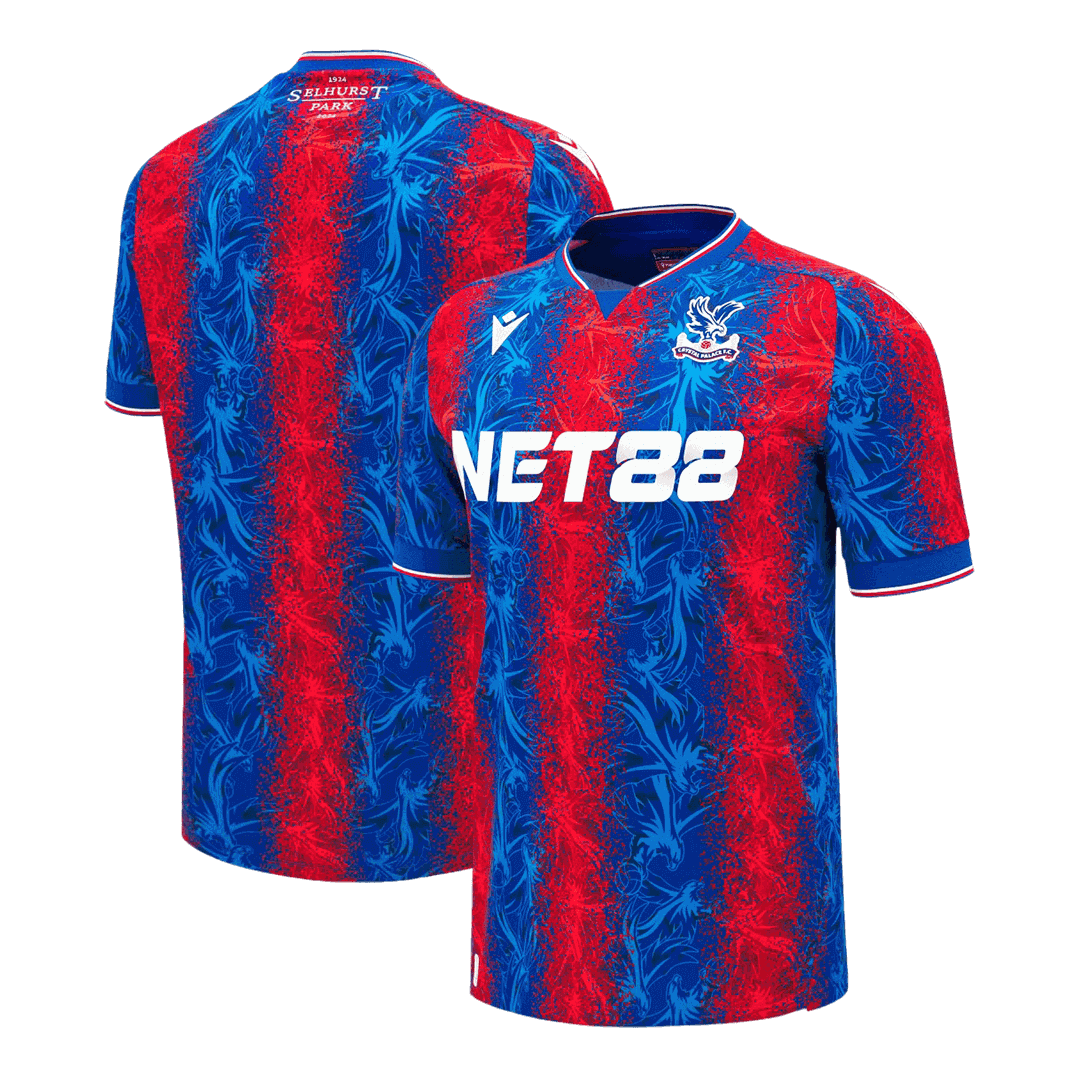 Crystal Palace Home Soccer Jersey 2024/25 footmaillots.fr