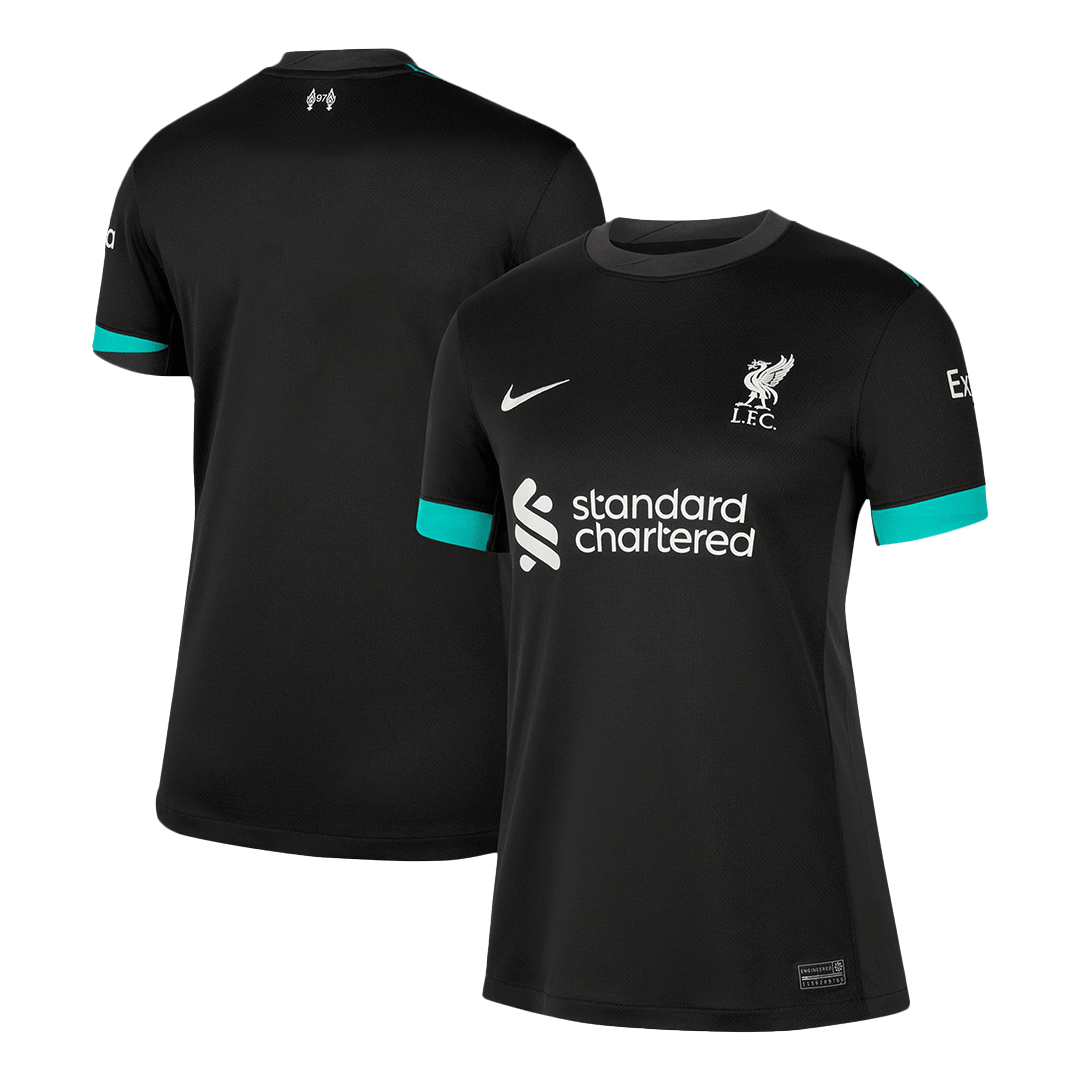 Women's Liverpool Away Soccer Jersey 2024/25 footmaillots.fr