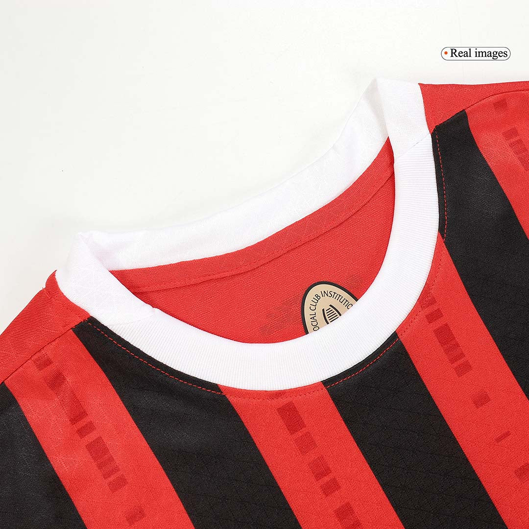 Player Version PULISIC #11 AC Milan Home Soccer Jersey 2024/25 footmaillots.fr