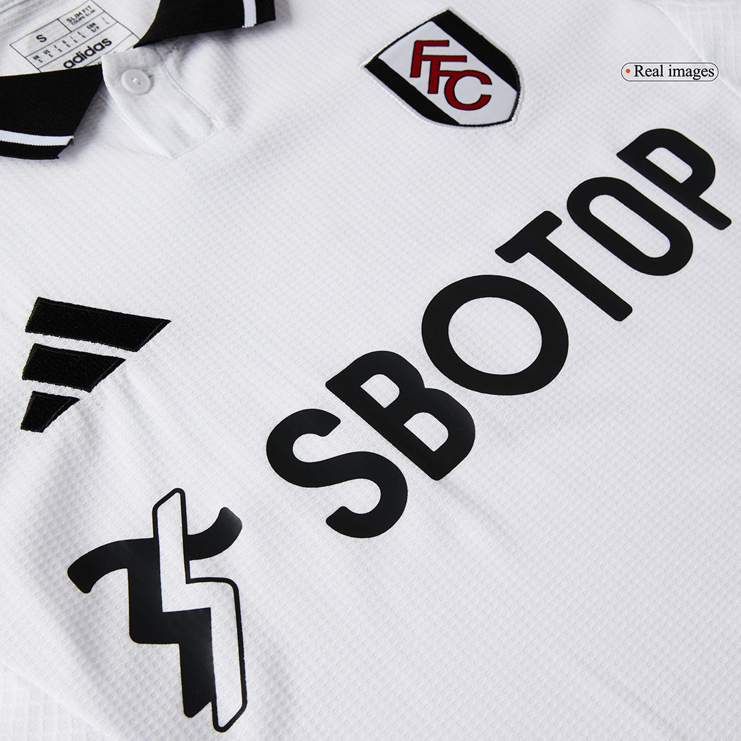 Fulham Home Soccer Jersey 2024/25 footmaillots.fr