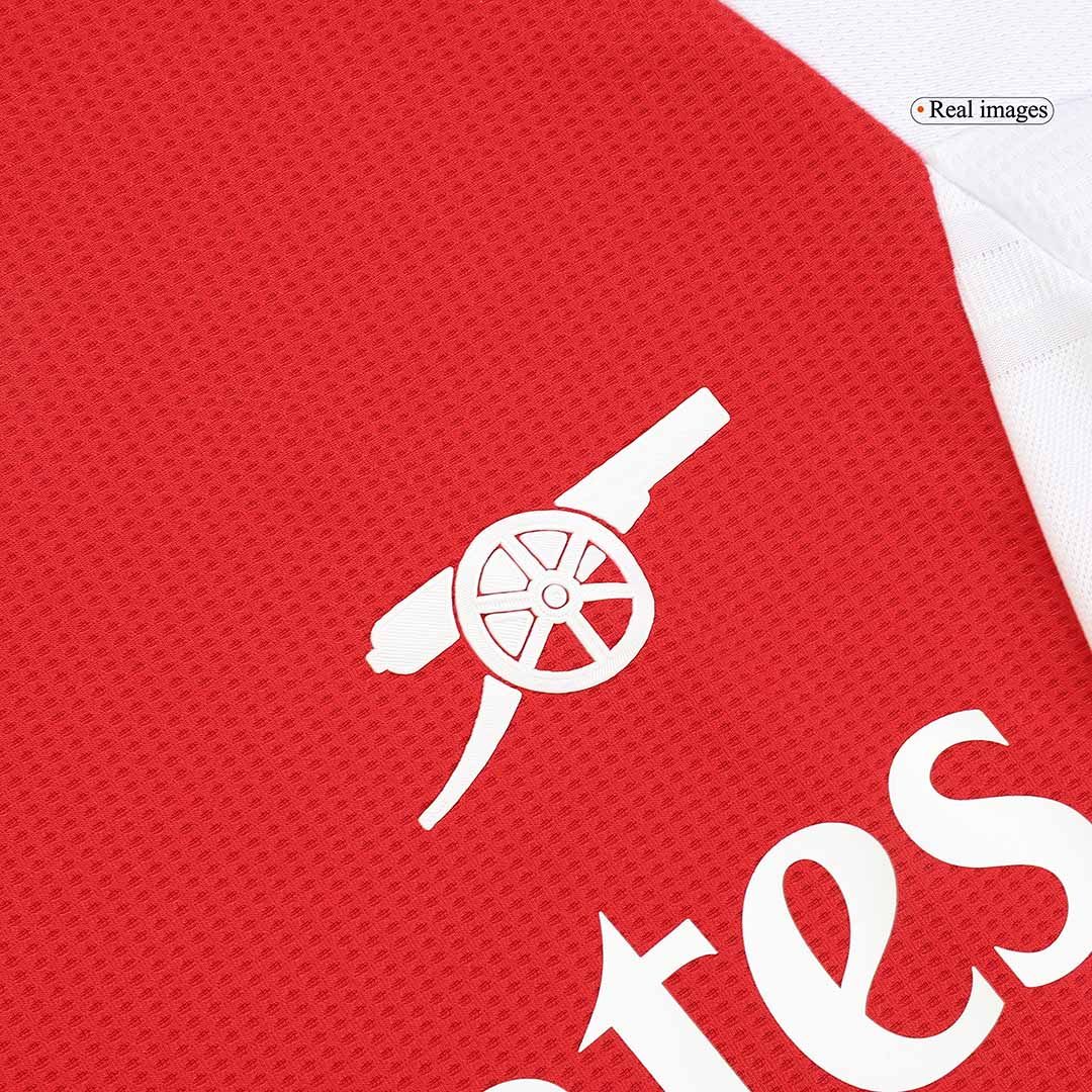 Player Version Arsenal Home Soccer Jersey Kit(Jersey+Shorts) 2024/25 footmaillots.fr